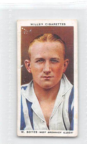 Walter Boyes Walter Boyes West Bromwich Albion FC 1935 Wills Cigarettes