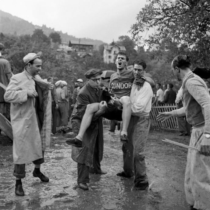 Walter Bucher (cyclist) Walter Bucher Tour de Suisse 1952 Stephens board of cycling