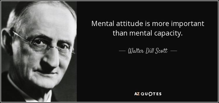Walter Dill Scott QUOTES BY WALTER DILL SCOTT AZ Quotes