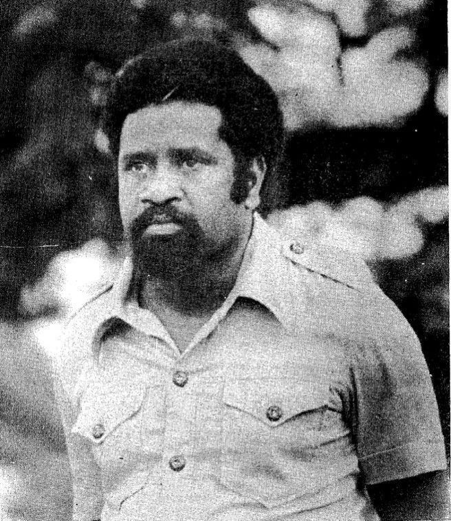 Walter Lini First Vanuatu Prime Minister the late Father Walter Lini