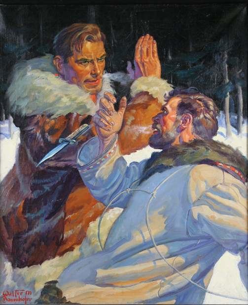Walter M. Baumhofer Mystery on the Snow The Rockwell Center for American