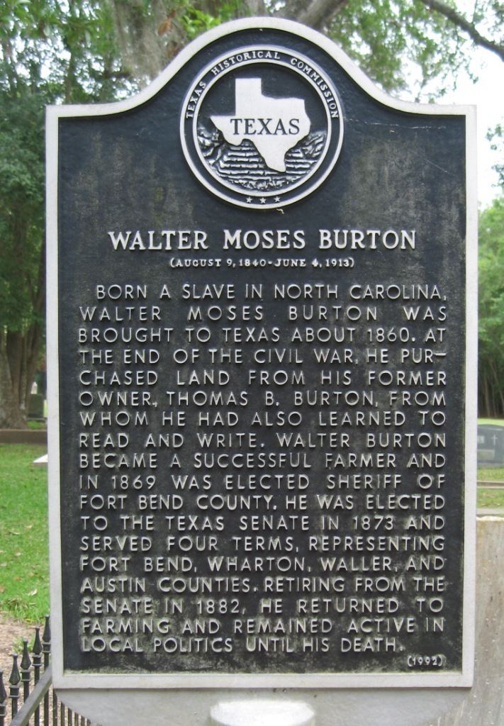 Walter Moses Burton Walter Moses Burton 1840 1913 Find A Grave Memorial