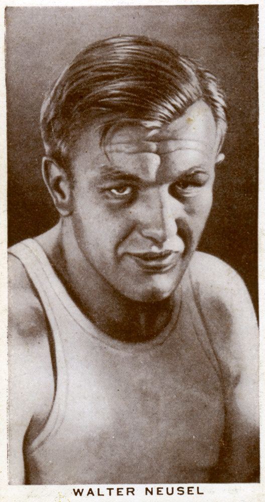 Walter Neusel Walter Neusel German boxer Posters amp Prints by Anonymous