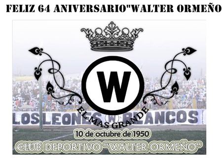 Walter Ormeño de Cañete Club Walter Ormeo de Imperial cumple hoy su 64 Aniversario
