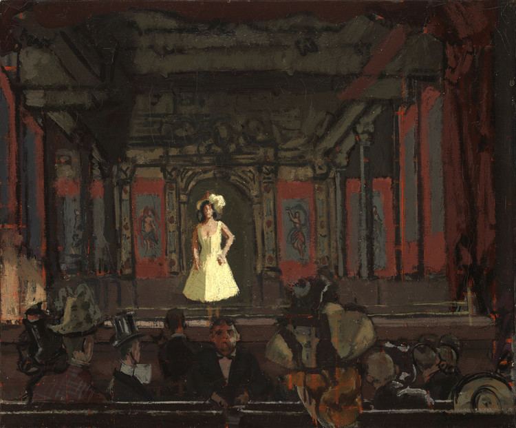 Walter Sickert Walter Richard Sickert Minnie Cunningham 1892 The Camden Town