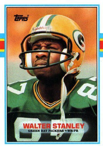 Walter Stanley GREEN BAY PACKERS Walter Stanley 381 TOPPS 1989 NFL American