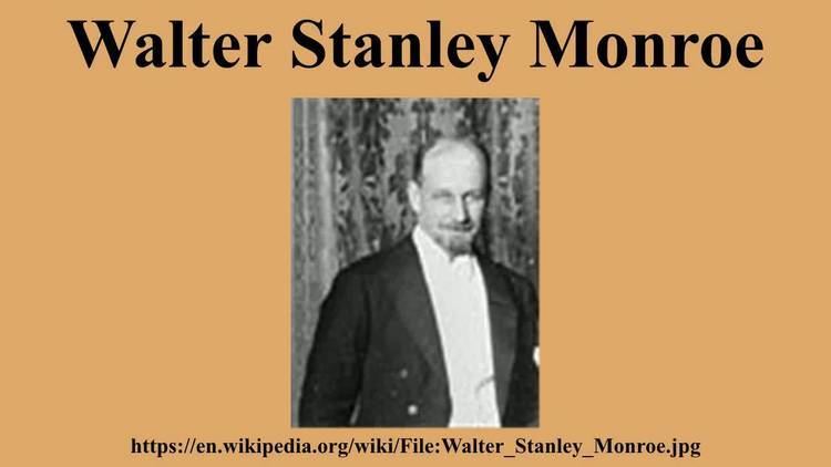 Walter Stanley Monroe Walter Stanley Monroe YouTube