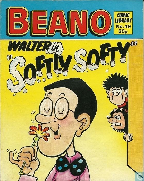 Walter the Softy Dennis the Menace Beano Gnasher Walter 49 Softly Softy Comic