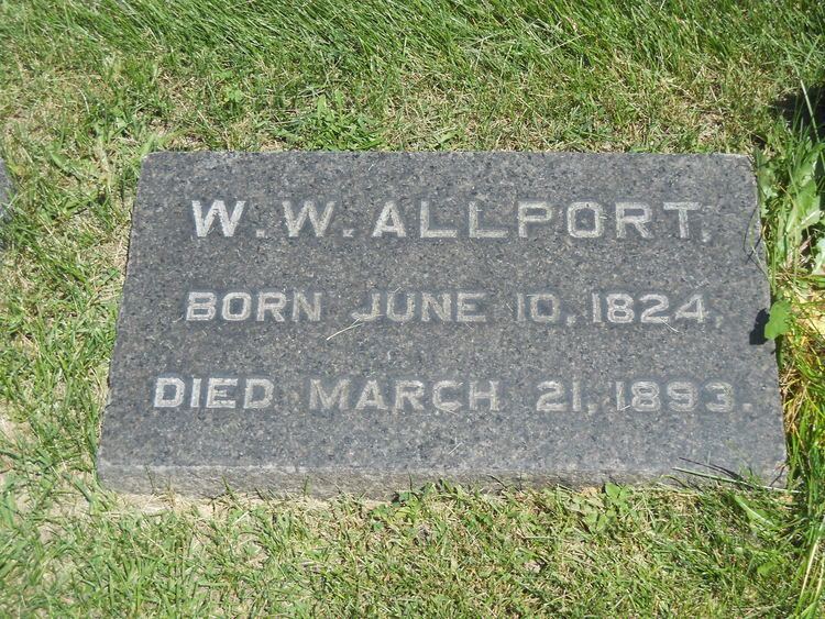 Walter Webb Allport Dr Walter Webb Allport 1824 1893 Find A Grave Memorial