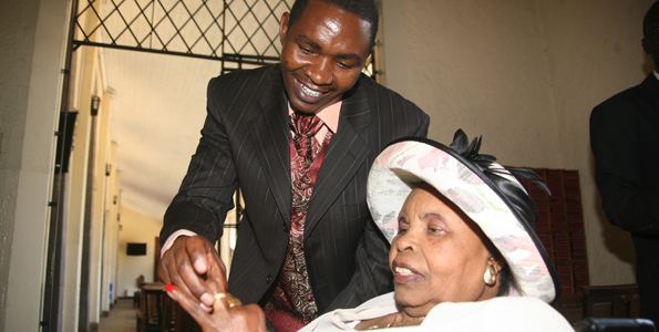 Wambui Otieno Wambui and Mbugua cap marriage with church wedding Daily Nation
