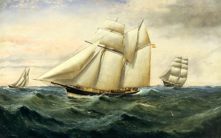 Wanderer (slave ship) The SlaveYacht Wanderer William G and Mary Yorke 18171893 c