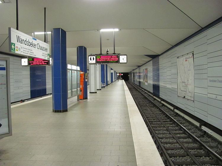 Wandsbeker Chaussee station