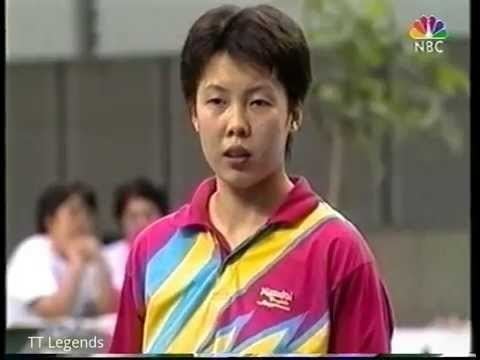 Wang Chen (table tennis) 1997 Japan Table Tennis Open Womens Final Wang Chen vs Sun Jin