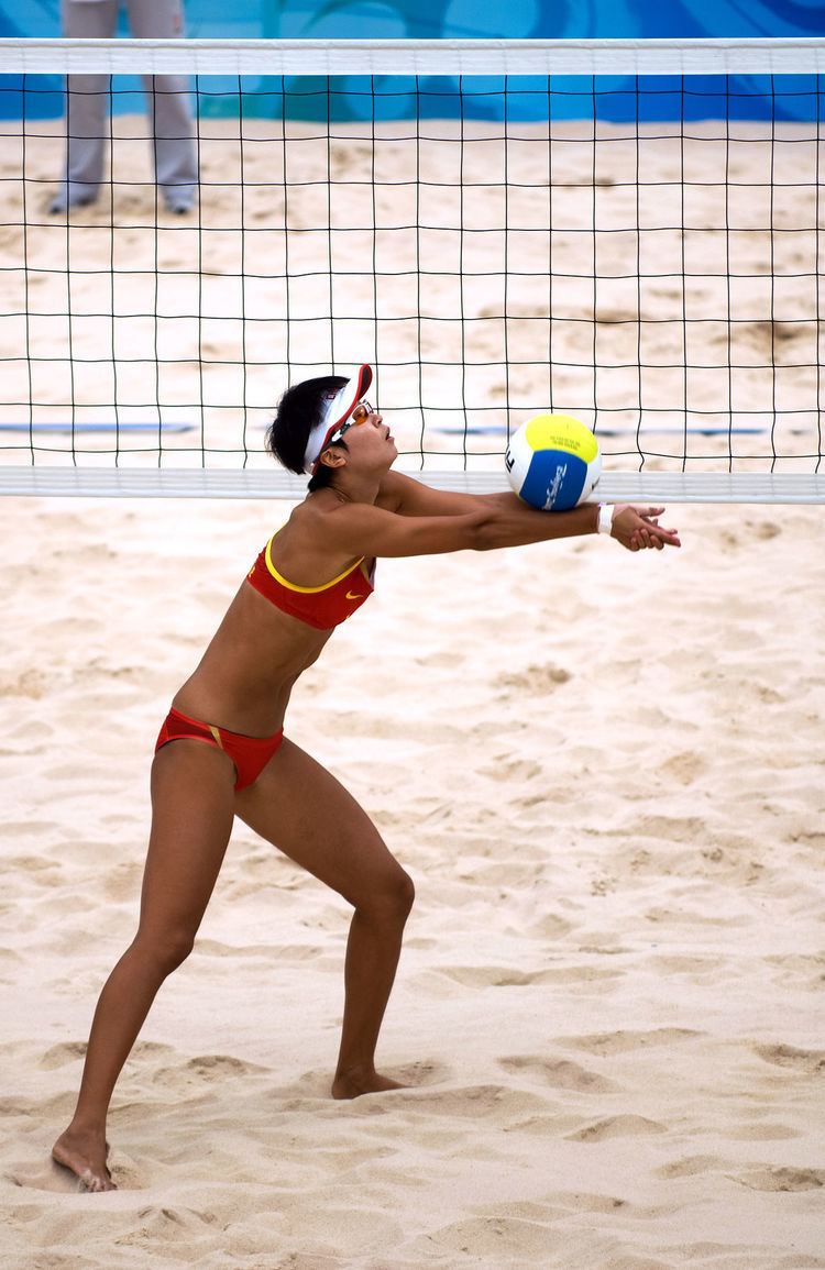 Wang Jie (beach volleyball) Wang Jie beach volleyball Wikipedia