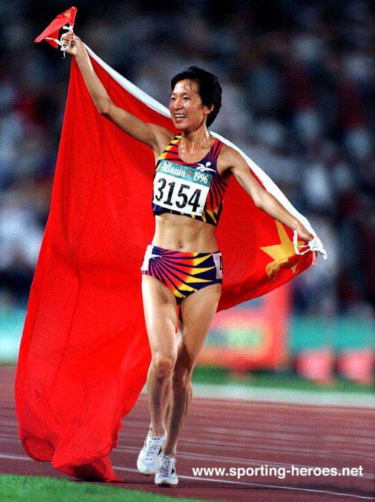 Wang Junxia Wang Junxia Gold amp silver at 1996 Olympics result China