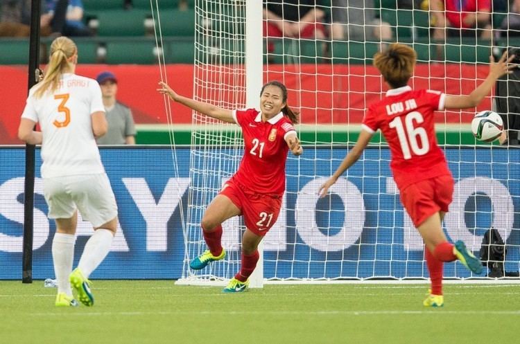 Wang Lisi Relief for China as Wang Lisi39s late winner ignites