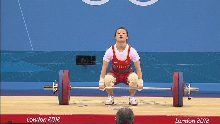 Wang Mingjuan Mingjuan Wang39s GoldWinning Weightlifting Performance