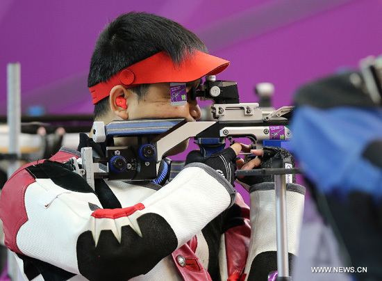 Wang Tao (sport shooter) Chinas Wang Tao ranks 4th in mens 10m air rifle Peoples Daily
