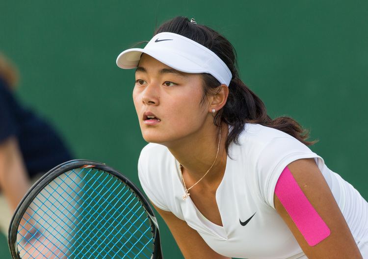 Wang Yafan FileWang Yafan 9 2015 Wimbledon Qualifying Diliffjpg