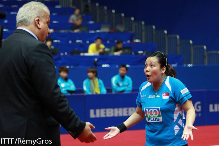 Wang Yuegu Singapore table tennis player Wang Yuegu retires OOAK
