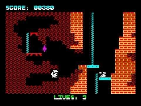 Wanted: Monty Mole Wanted Monty Mole Walkthrough ZX Spectrum YouTube