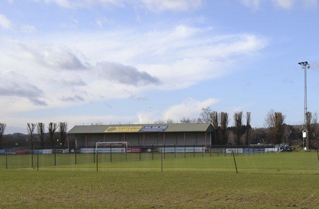 War Memorial Athletic Ground West Stand at Stourbridge Football Club Terry Robinson