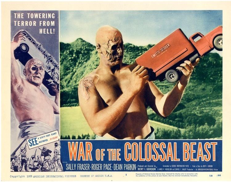 War of the Colossal Beast 1958 Posters Details Four Color Comics