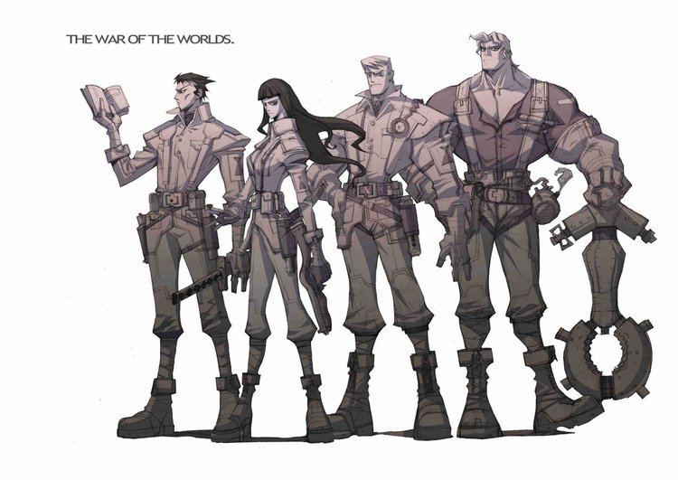 War of the Worlds: Goliath Command Team from the Malaysian scifi animation film War of the