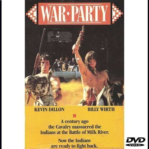 War Party (film) WAR PARTY DVD Kevin Dillion Billy Wirth Rare for sale in Phoenix