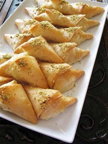 Warbat CreamFilled Pastries Warbat bil Ashta Lebanese sweat