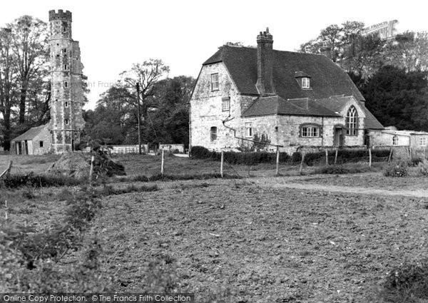 Warblington Castle Warblington Castle c1955 Francis Frith