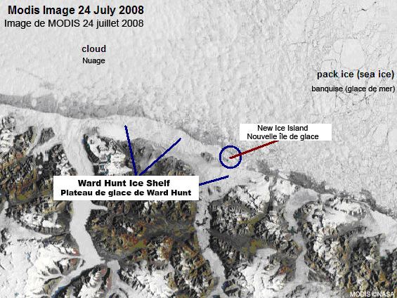Ward Hunt Ice Shelf Environment and Climate Change Canada Weather and Meteorology