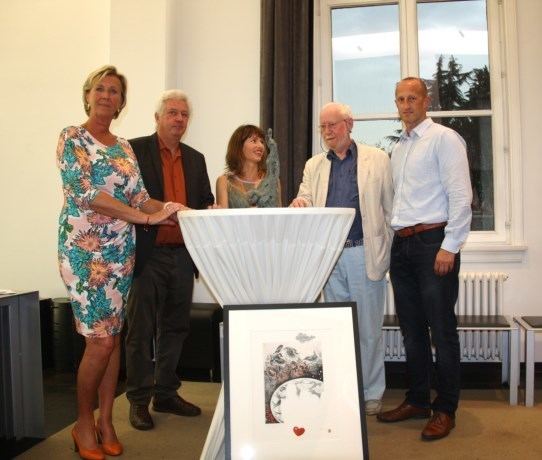 Ward van Osta Ward Van Osta krijgt prijs voor bijzondere verdienste Brasschaat