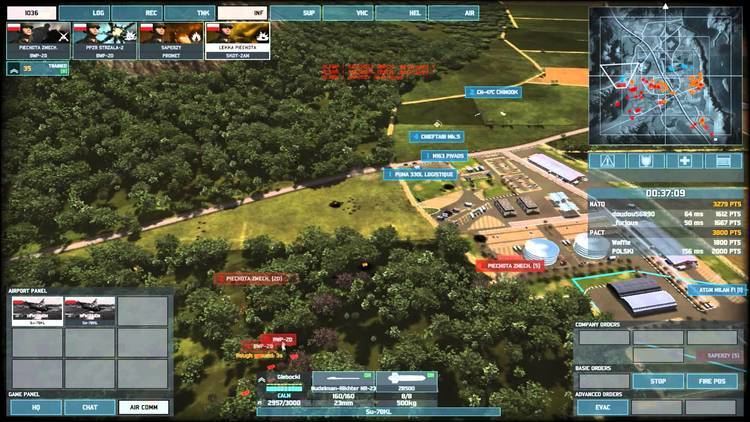 Wargame: AirLand Battle Wargame Airland Battle Polish Gameplay YouTube