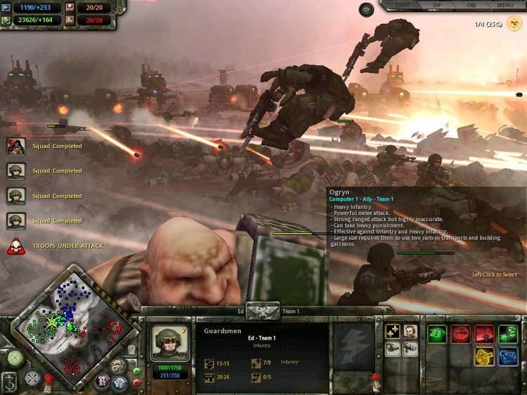 Warhammer 40,000: Dawn of War – Dark Crusade Warhammer 40000 Dawn of War Dark Crusade User Screenshot 1 for