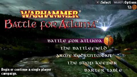 Warhammer: Battle for Atluma Warhammer Battle for Atluma USA ISO Download PSP ISOs