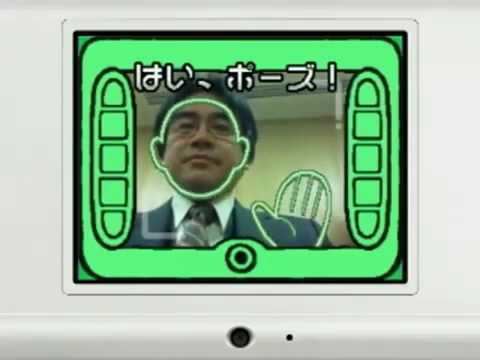 WarioWare: Snapped! Wario Ware Snapped DSiWare President Satoru Iwata Gameplay