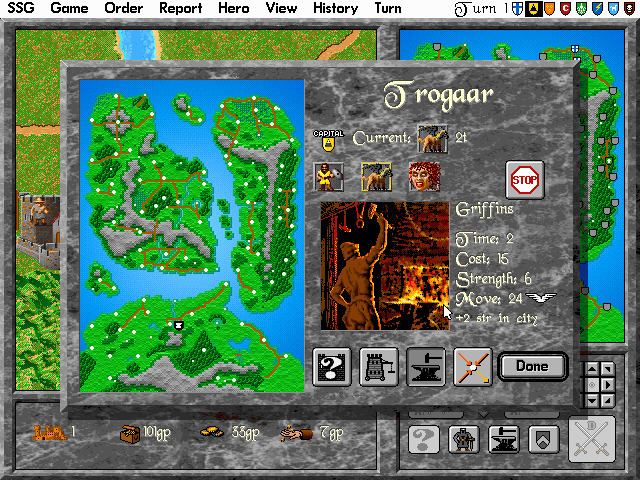 Warlords (game series) Warlords 2 Deluxe Old MSDOS Games Download for Free or play in
