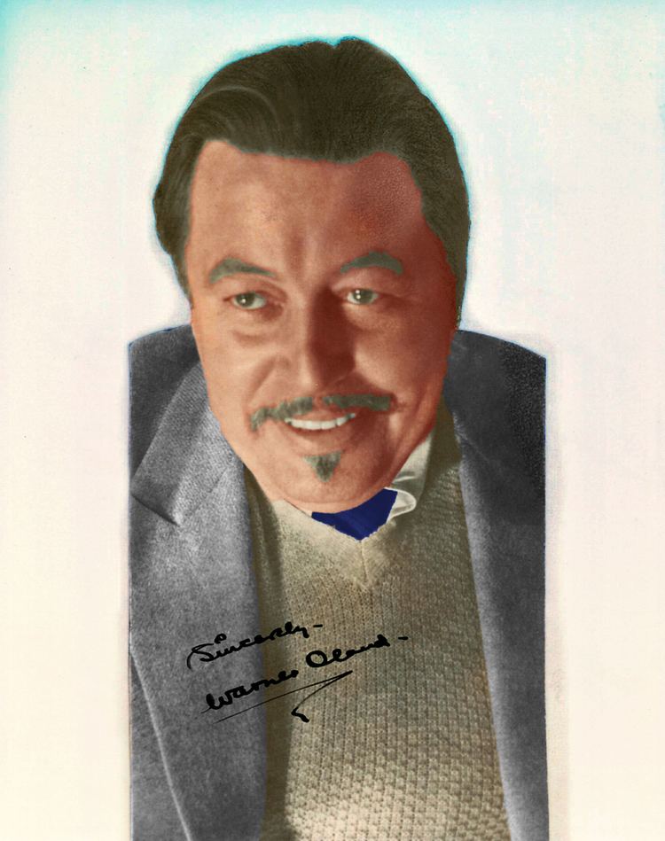 Warner Oland On the Set with Warner Oland OLD HOLLYWOOD IN COLOR