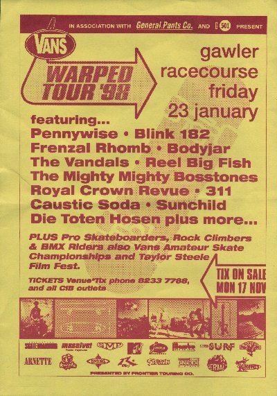 Warped Tour 1998 Adelaide Warped Tour Shots