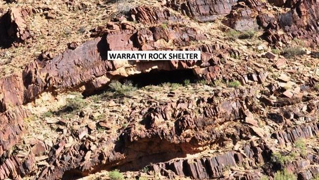 Warratyi Flinders Ranges Toilet break leads to discovery of 49000yearold