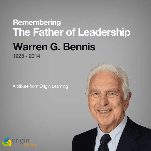 Warren Bennis The Father of Leadership Warren G Bennis Origin Learning Blog