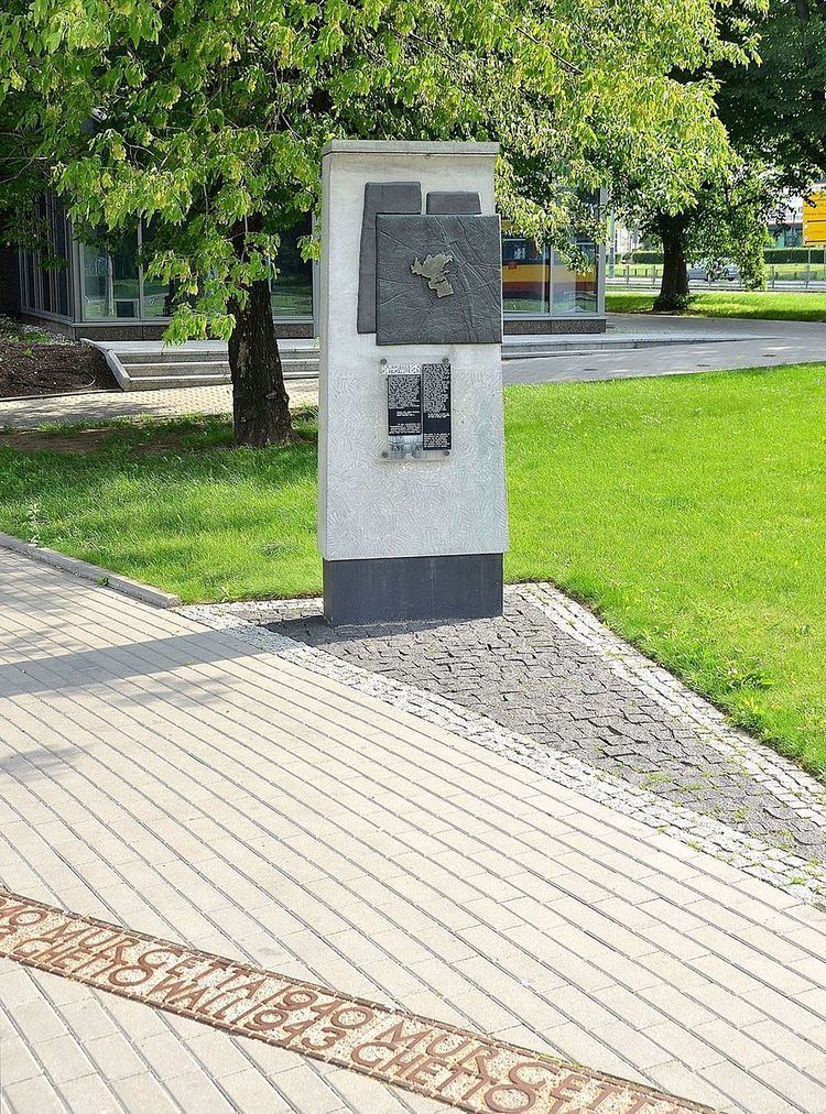 Warsaw Ghetto boundary markers