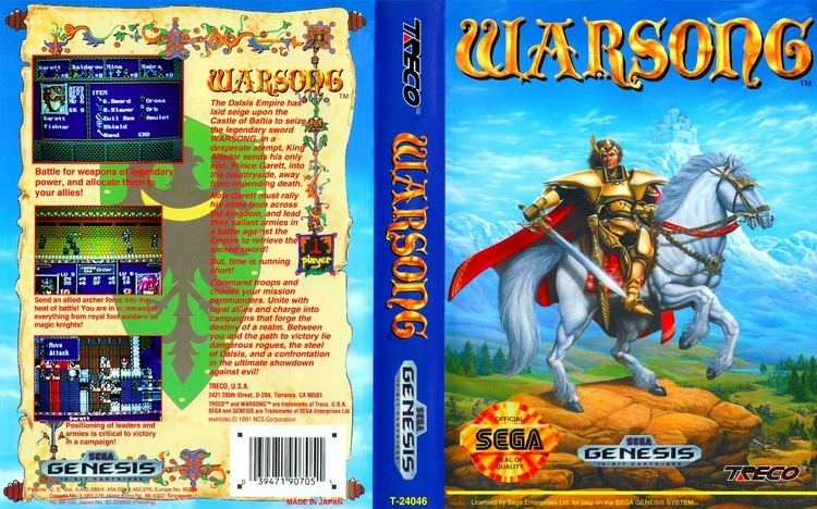 Warsong Looking Back Warsong the Genesis game that beat Fire Emblem to the