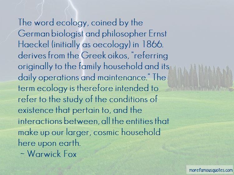 Warwick Fox Warwick Fox quotes top 1 famous quotes by Warwick Fox