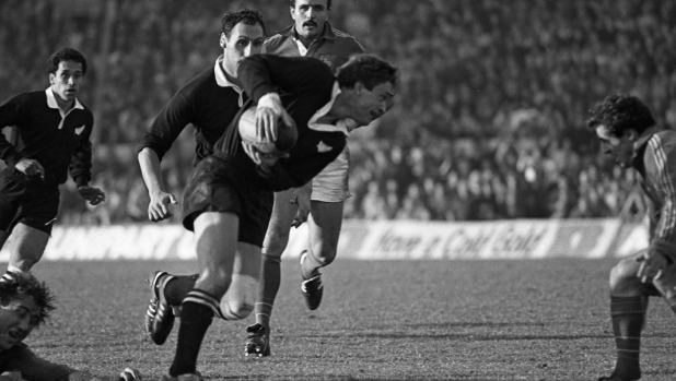 Warwick Taylor Warwick Taylor in action for the All Blacks against France at