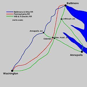 Washington, Baltimore and Annapolis Electric Railway httpsuploadwikimediaorgwikipediacommonsthu