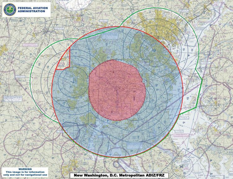 Washington, DC Metropolitan Area Special Flight Rules Area