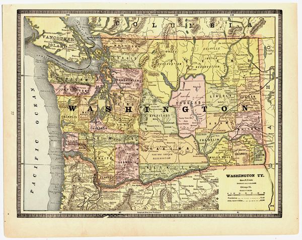 Washington Territory How Washington Territory looked in 1884