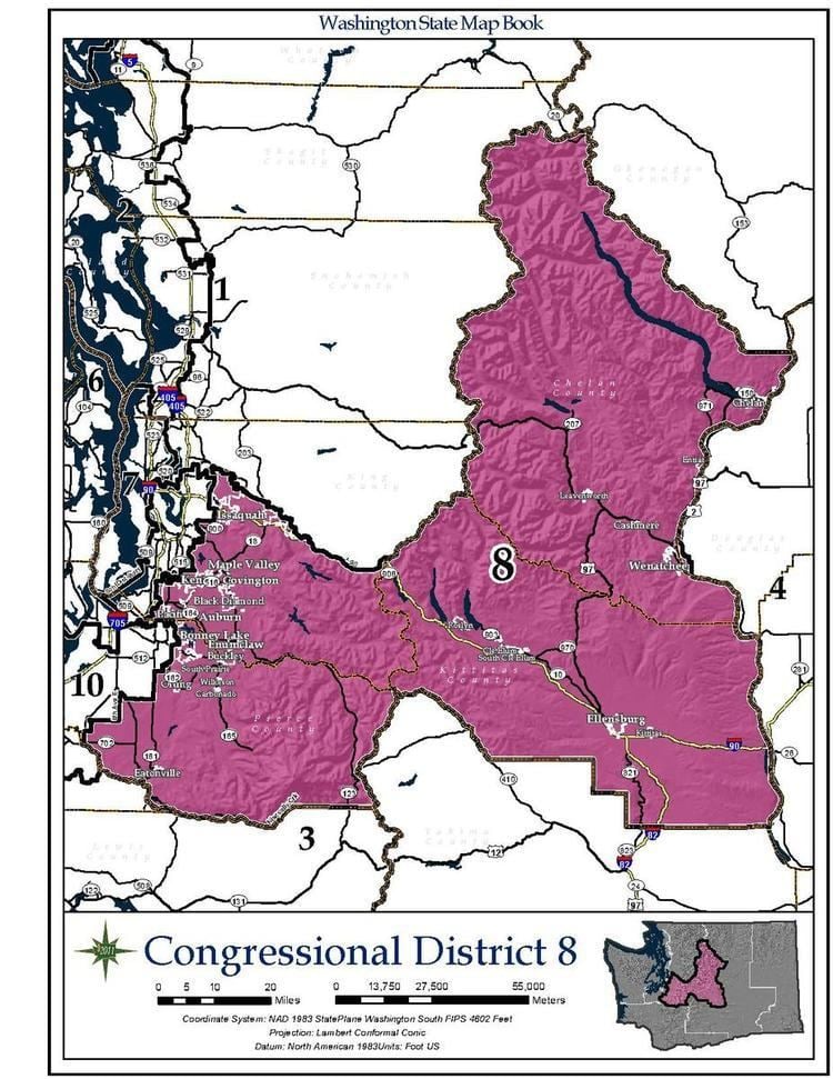 Washington's 8th congressional district - Alchetron, the free social encyclopedia